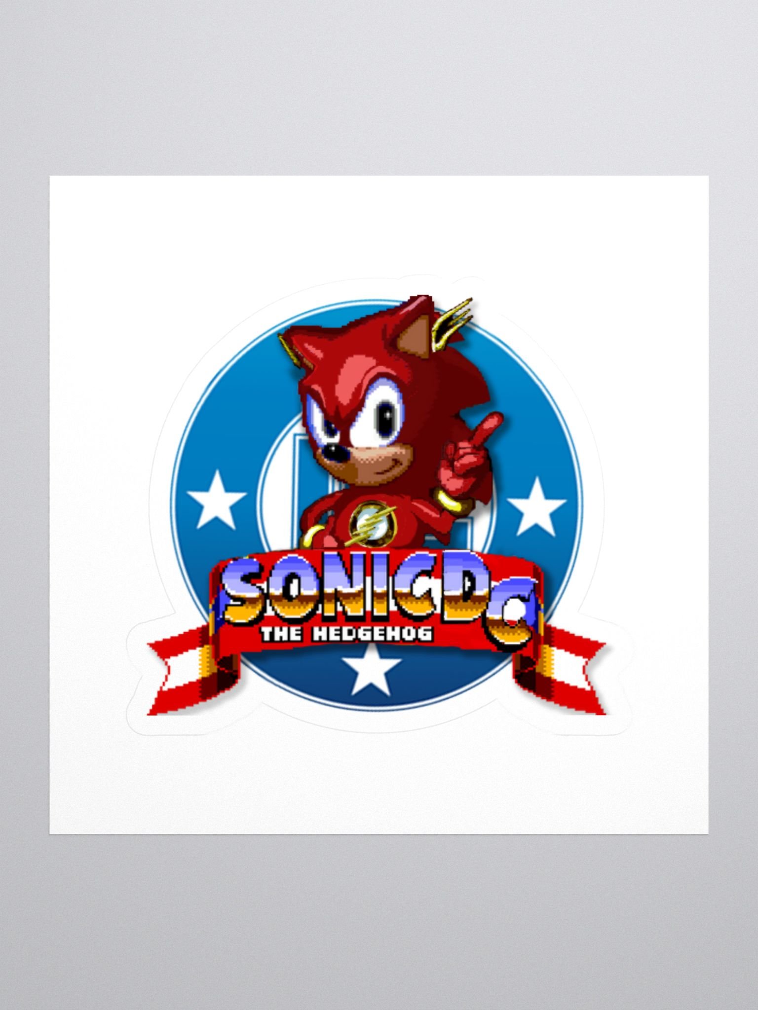 Sonic DC sticker product image (1)
