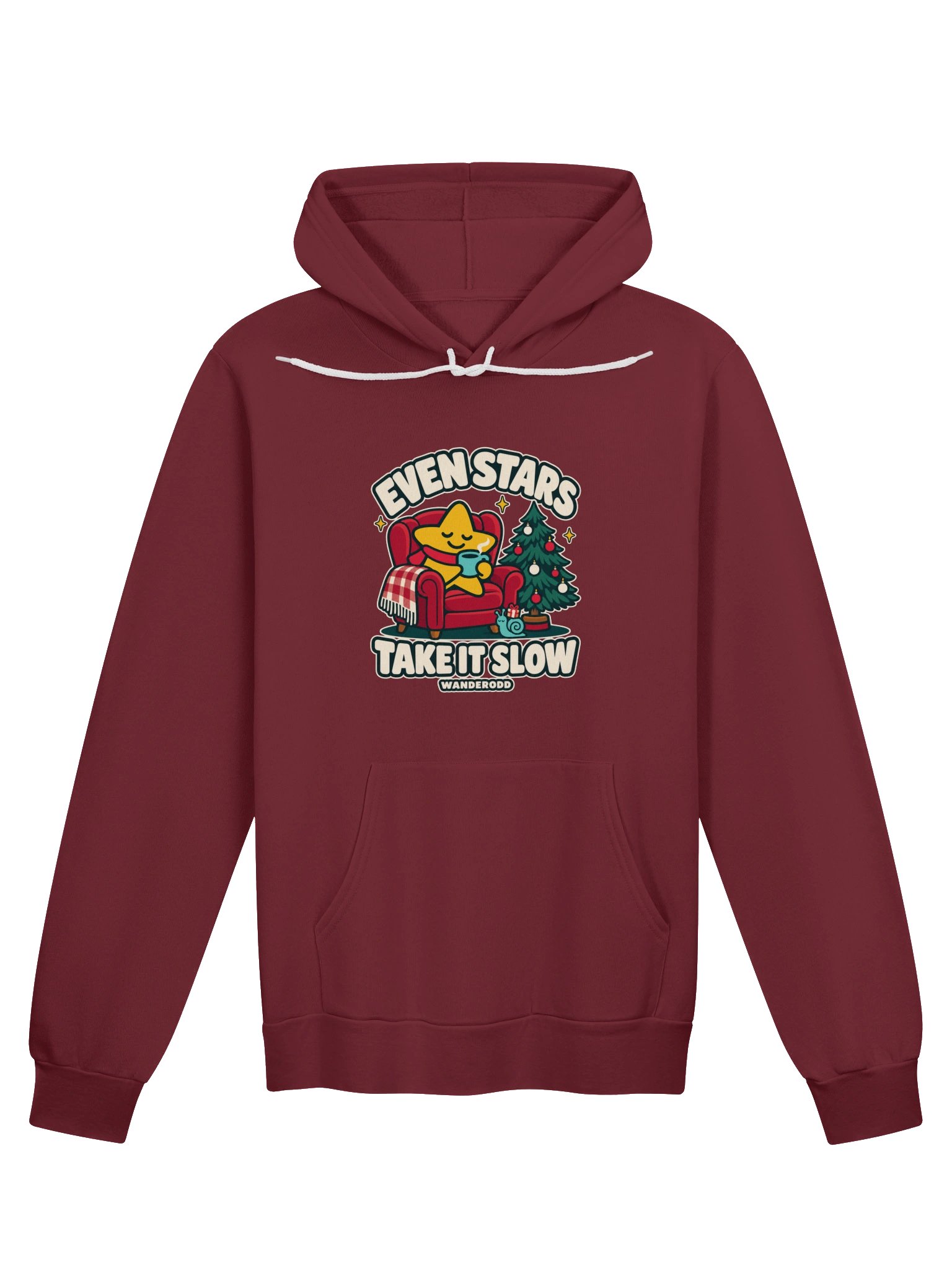 Christmas Star Supersoft Hoodie – Take It Slow | WanderOdd product image (26)