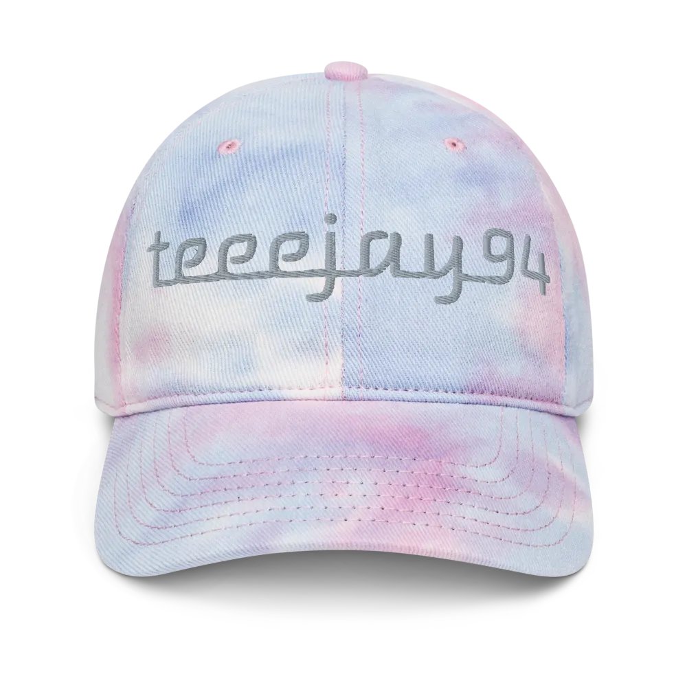 TEEEJAY94 TIE-DYE DAD HAT (COTTON CANDY) product image (1)