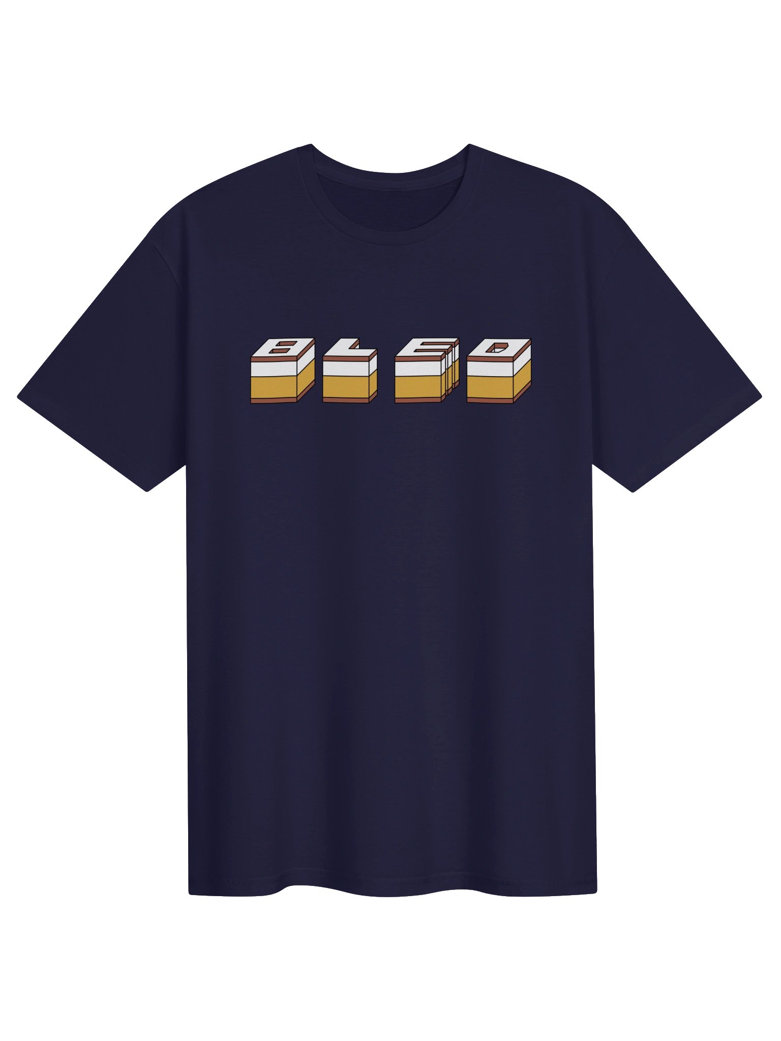Bled Kremšnita Blocks | Unisex T-shirt product image (1)