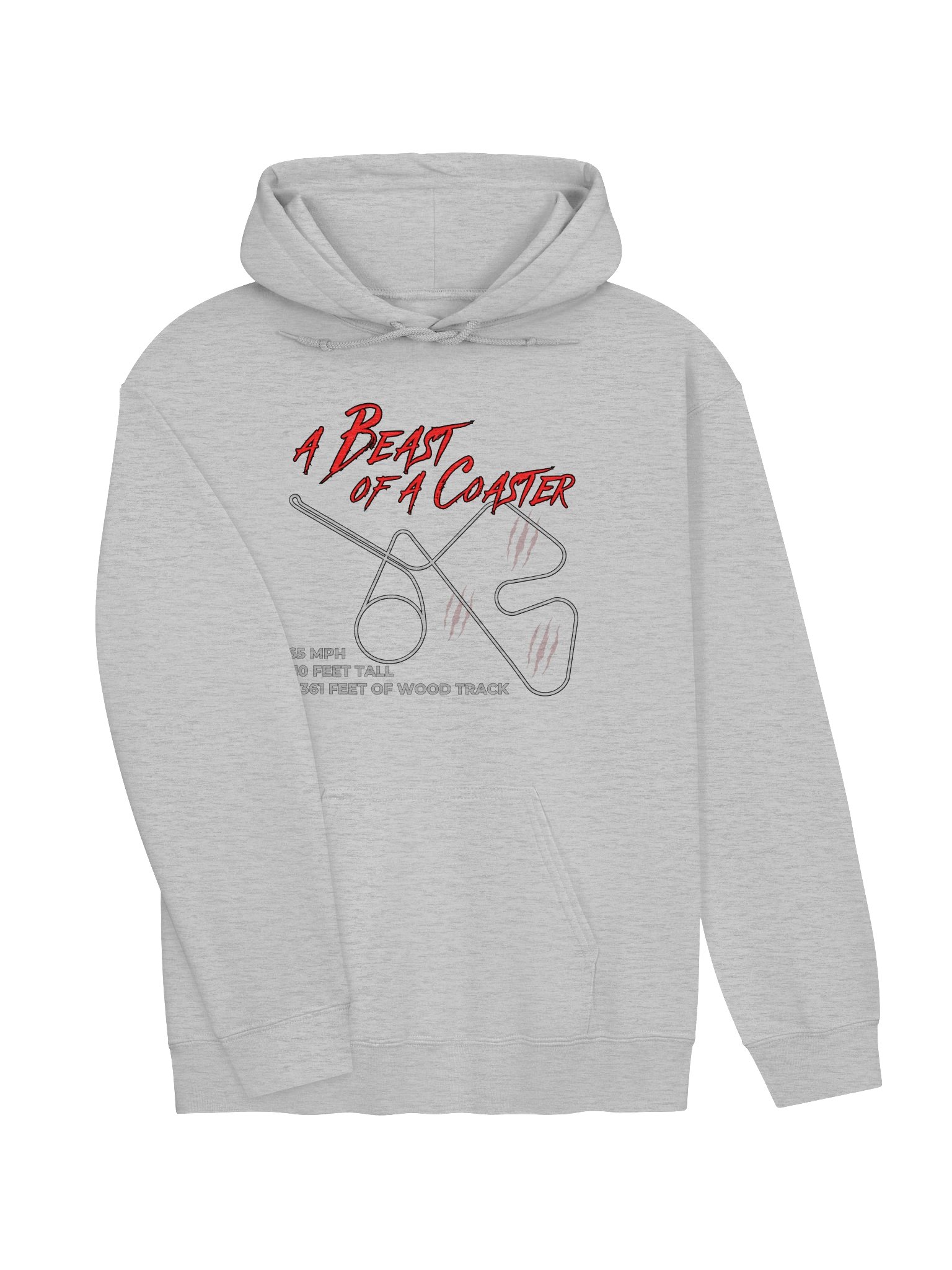 Beast of a Coaster Unisex Hoodie product image (3)