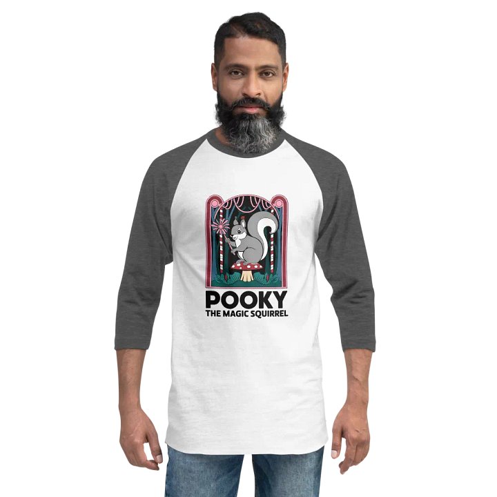 Pooky's Magical Adventure Raglan Tee product image (2)