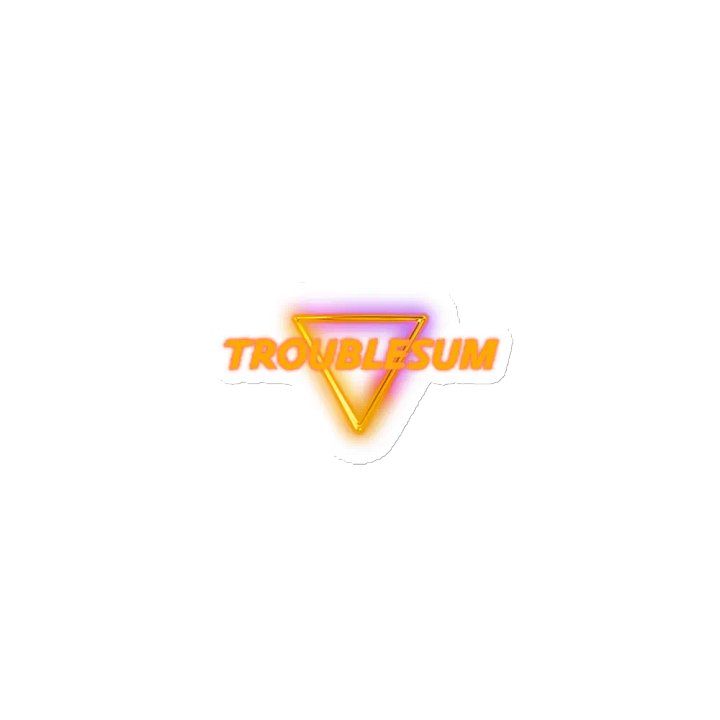 TroubleSum Die-Cut Magnets product image (1)