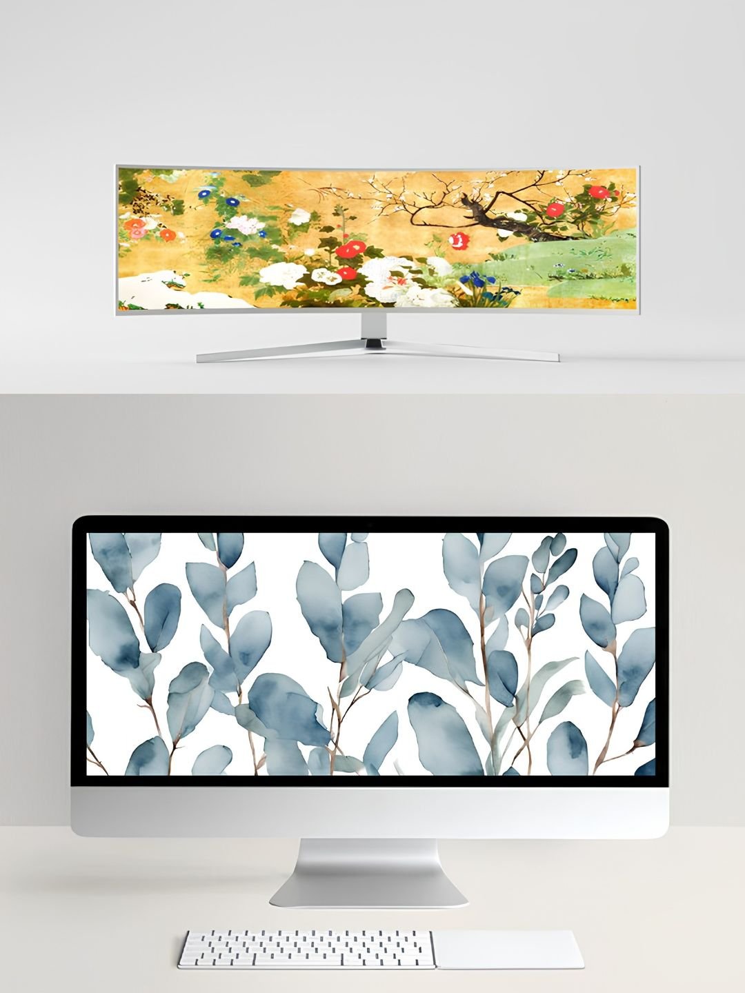 24 Ultrawide Monitor Wallpapers original floral artwork widescreen desktop backgrounds ultra wide computer background HD wallpapers product image (2)