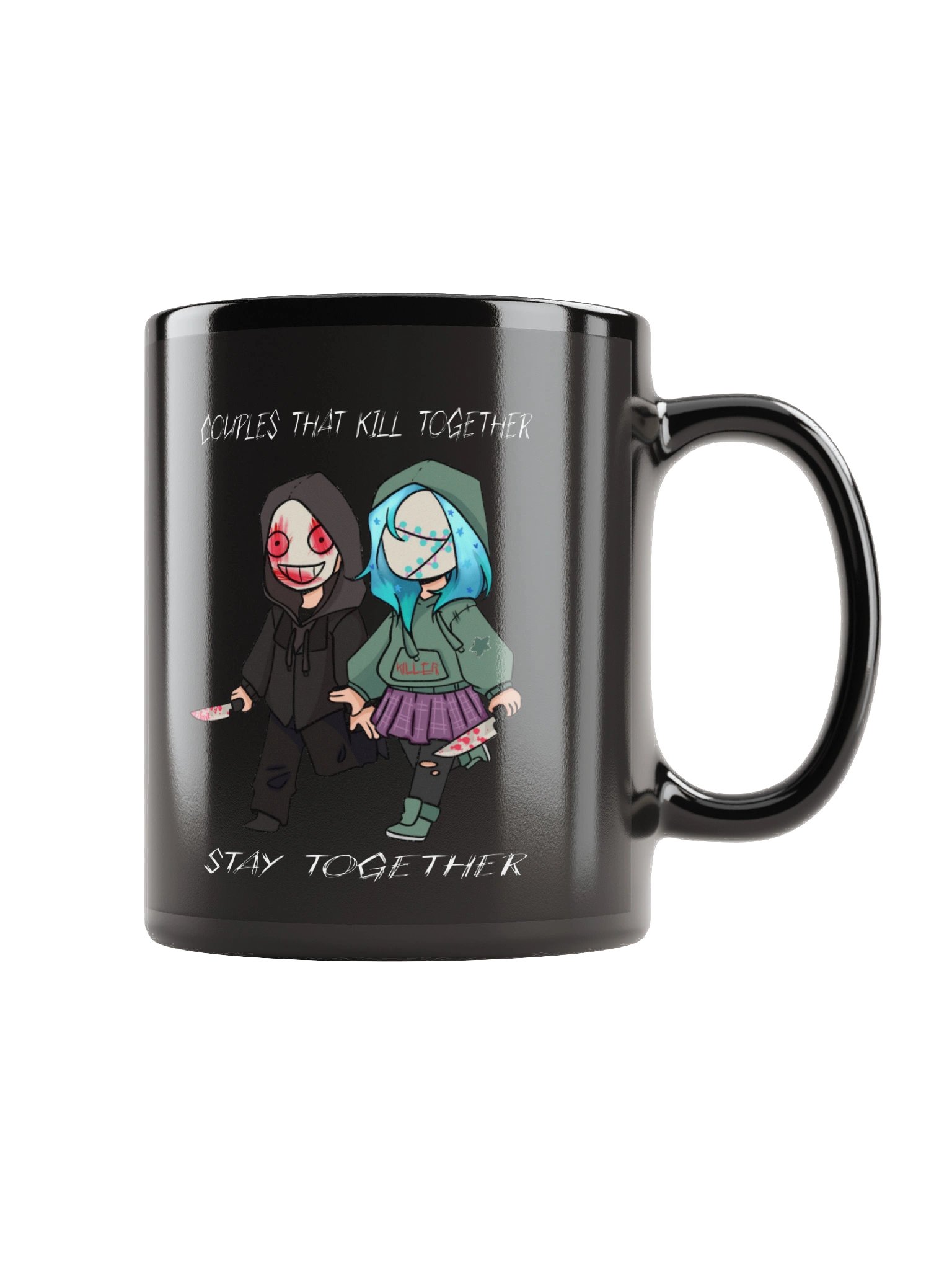 Killer Couples Black Glossy Mug product image (2)