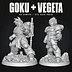 GOKU + VEGETA | 42 SERIES DUO PACK | STL PACK
