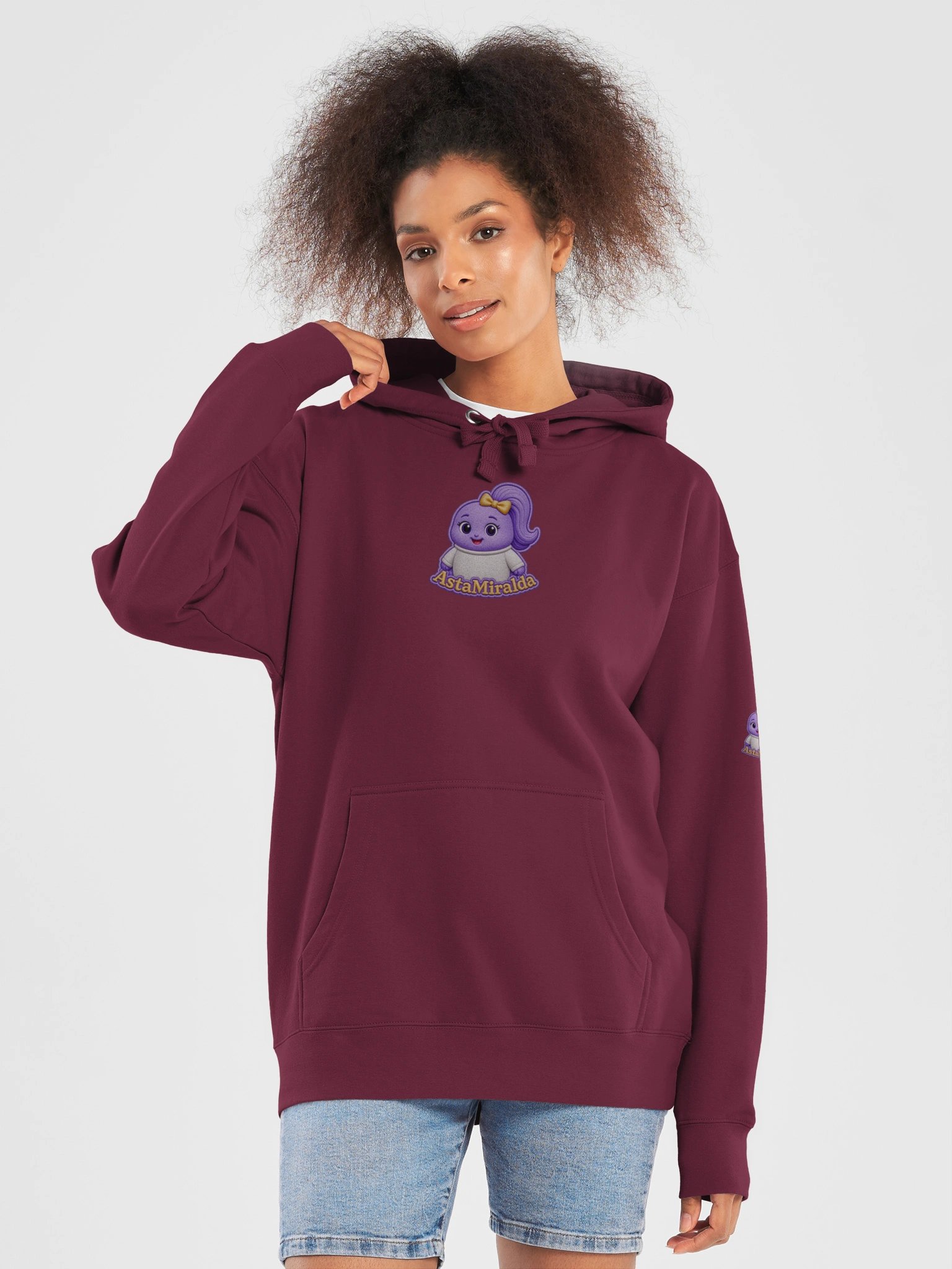 AstaMiralda Signature Hoodie | AMI Logo Minimal Edition product image (5)