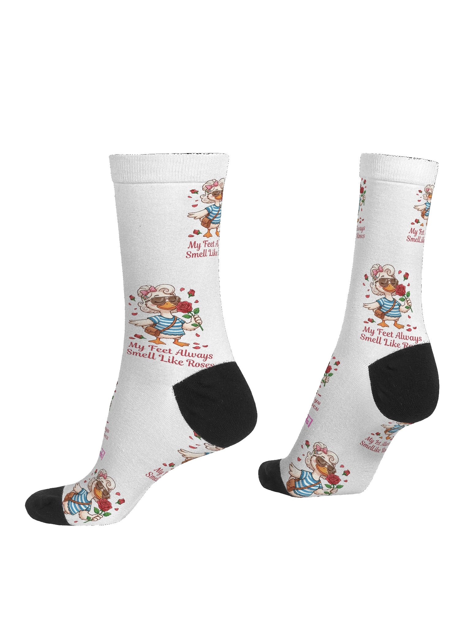 "My Feet Always Smell Like Roses" Socks product image (4)