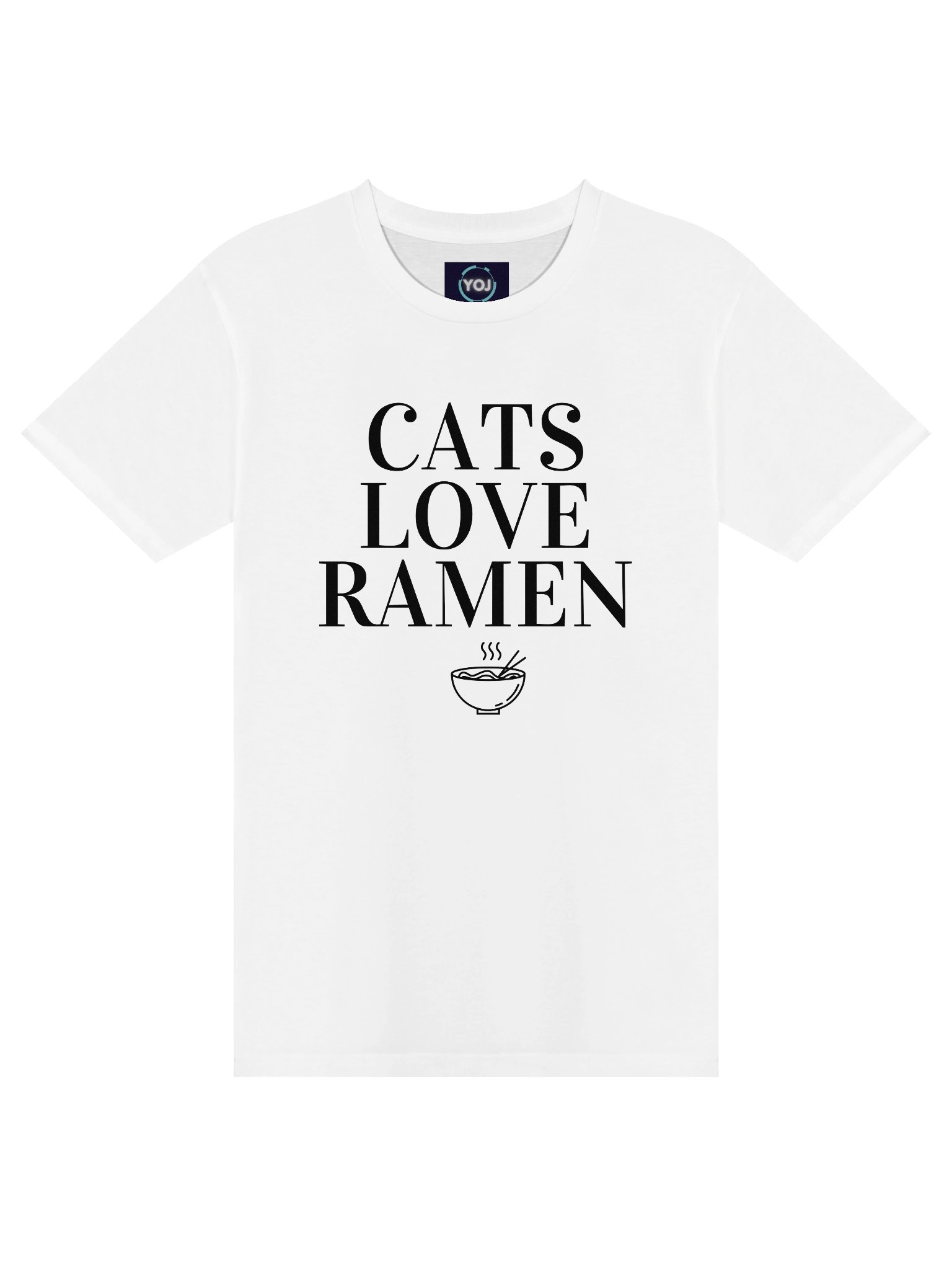 Cats Love Ramen T-Shirt product image (3)