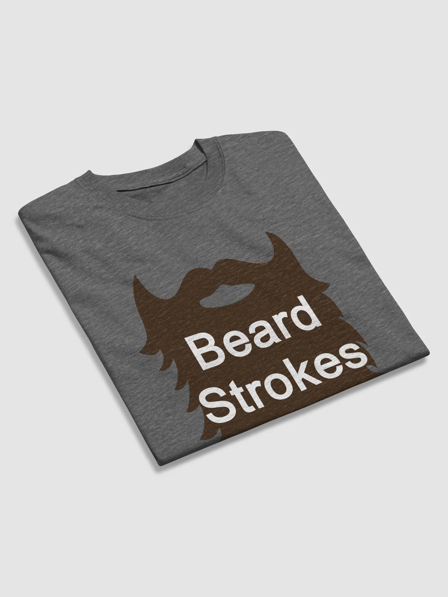 Beard Strokes T-Shirt (Brown Beard) product image (4)