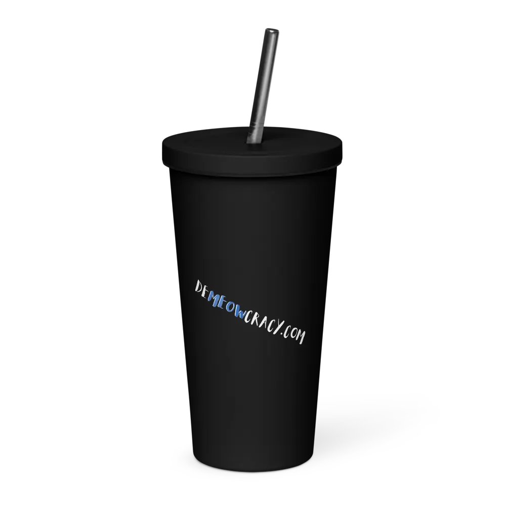 We Ree Bee Dook - Dumb Trump Quote #4 Black Insulated Tumbler product image (3)