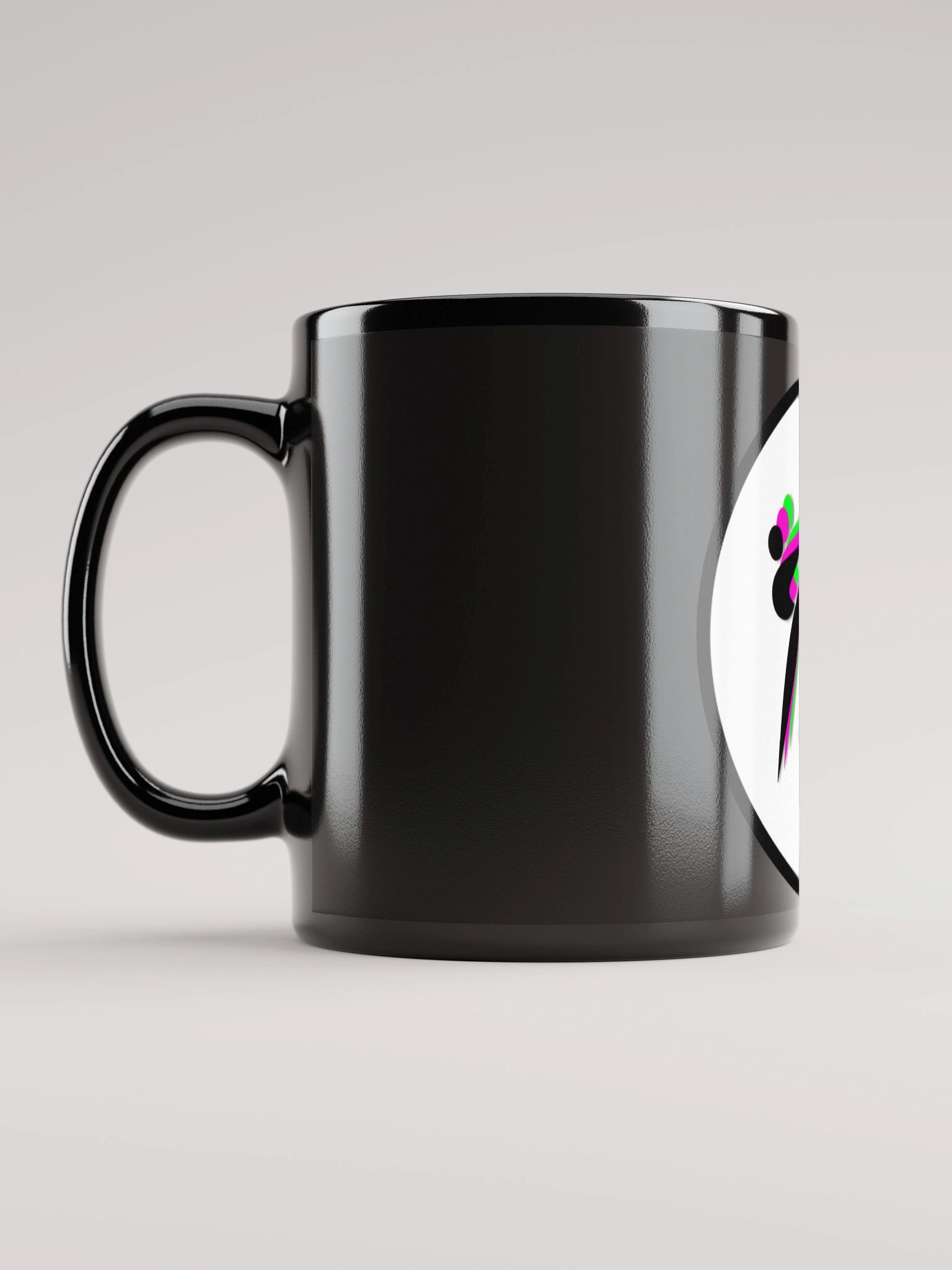 Black Glossy Mug product image (6)