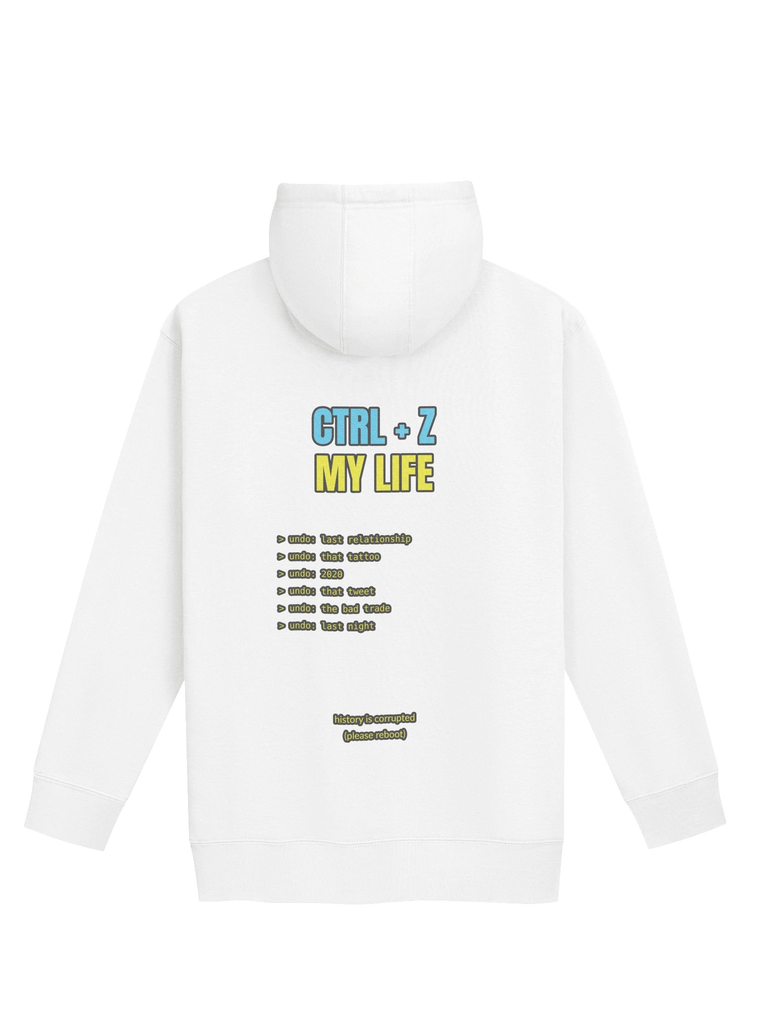 Ctrl+Z My Life Premium Streetwear Hoodie product image (2)