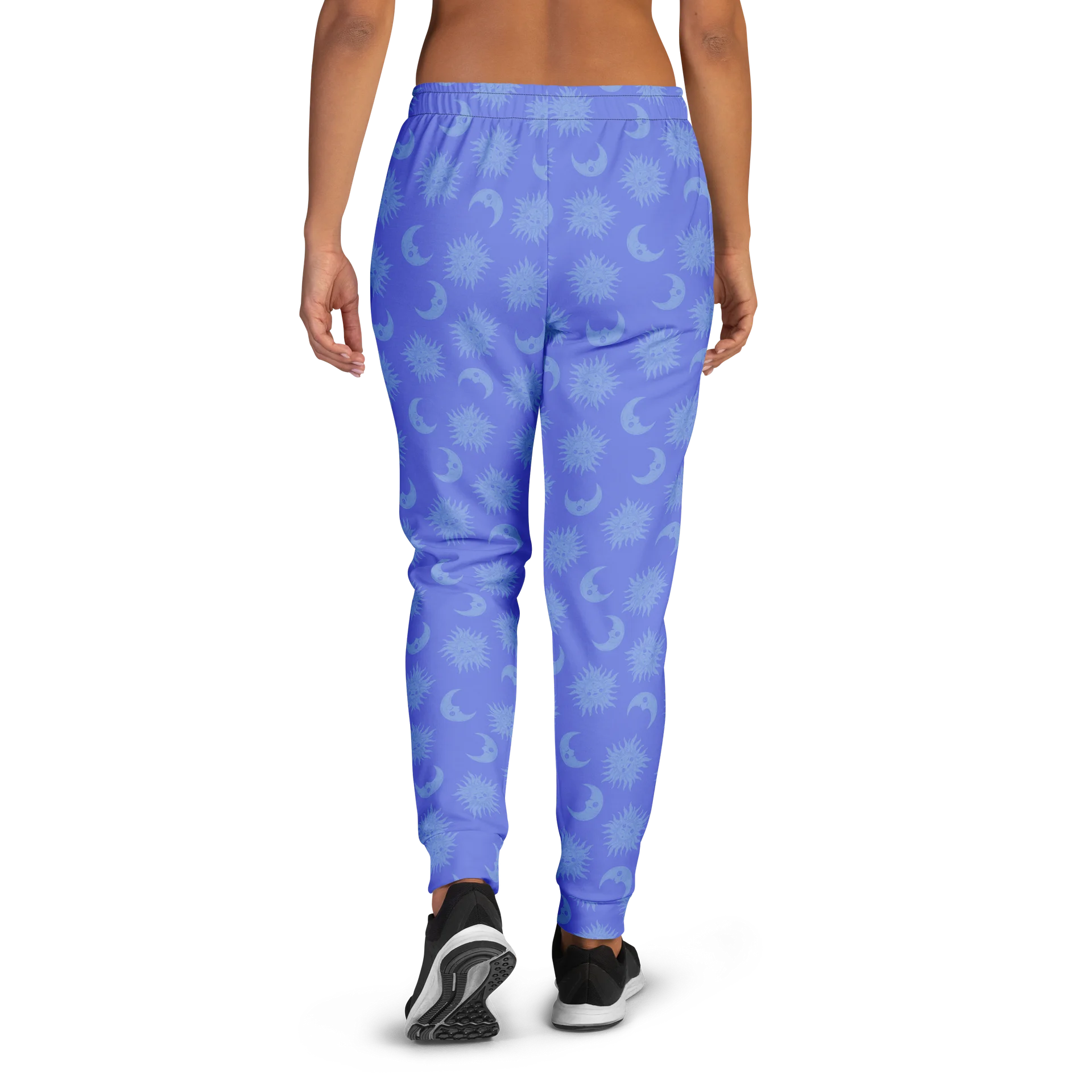 Comfortable Women’s Joggers with Cosmic Pattern product image (1)