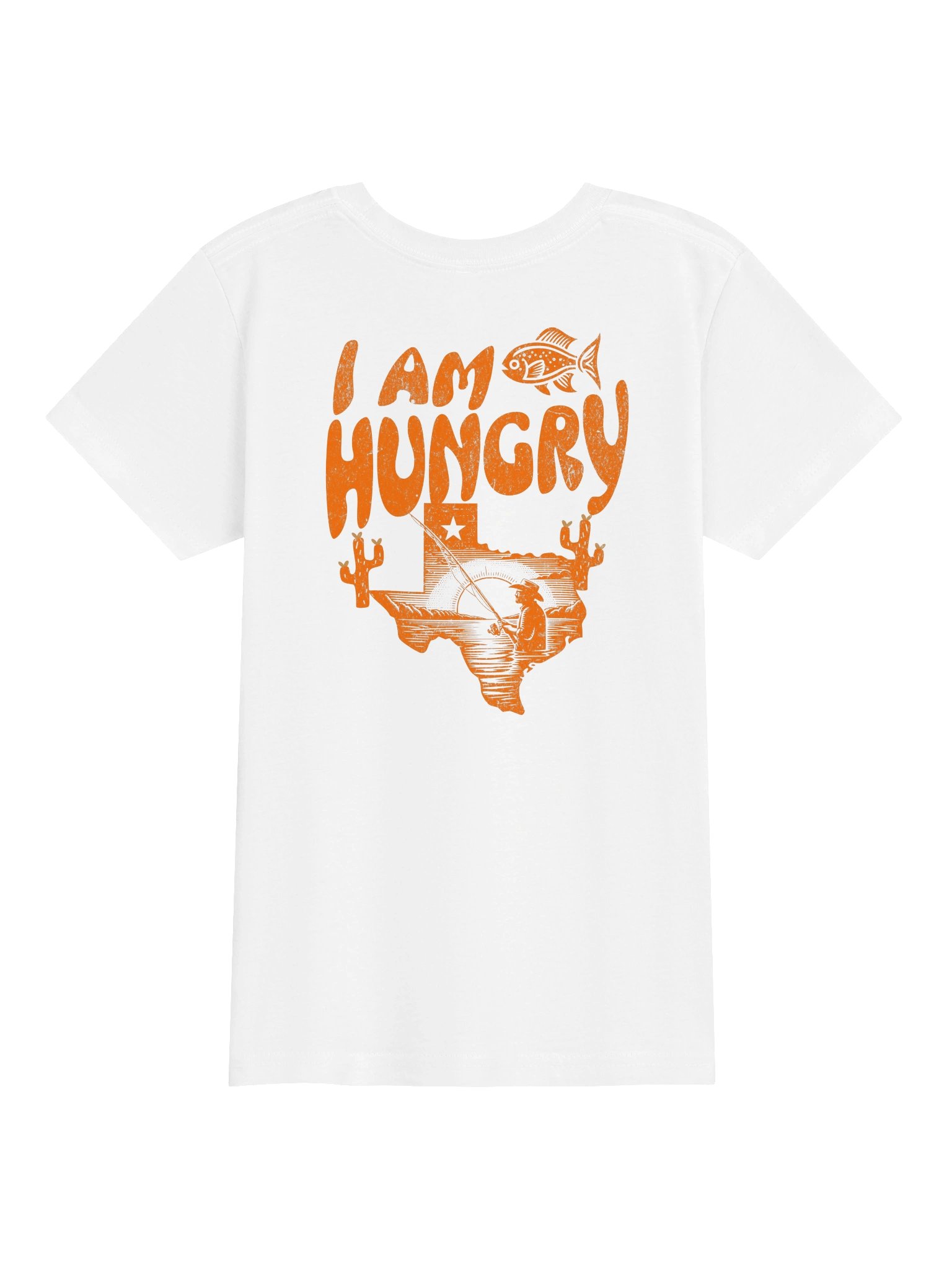 I Am Hungry Texas Fishing Youth Tee product image (27)