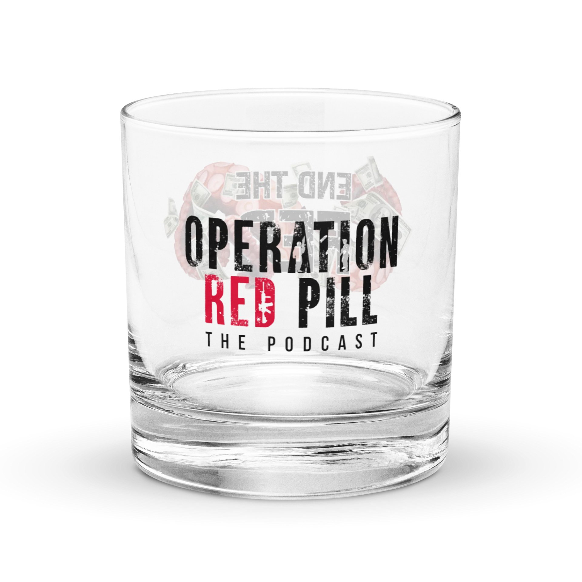 "End The Fed" Rocks Glass product image (2)