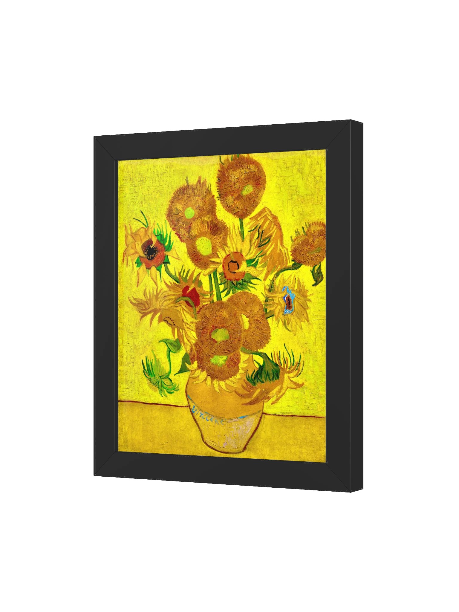 Sunflowers — Small Framed Matte Poster product image (7)