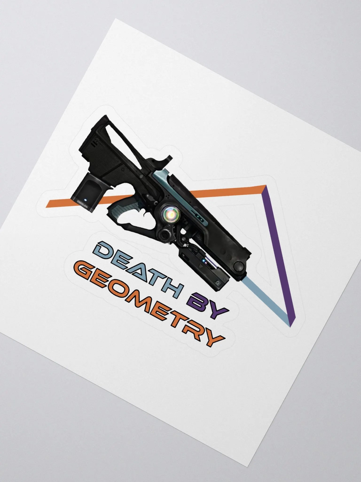 Death By Geometry Sticker product image (2)