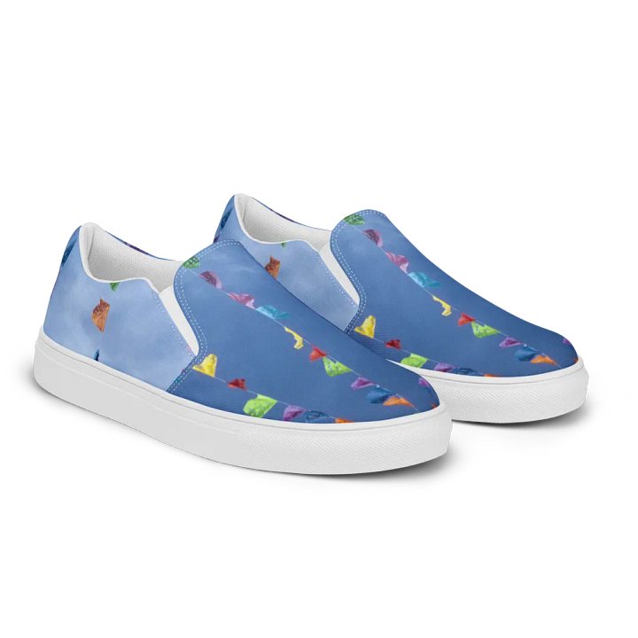 Papel Picado Women's Slip On Canvas Shoes product image (2)