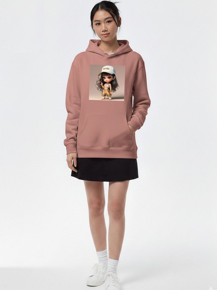 Cute Sahiba Pink Hoodie T-shirt product image (1)