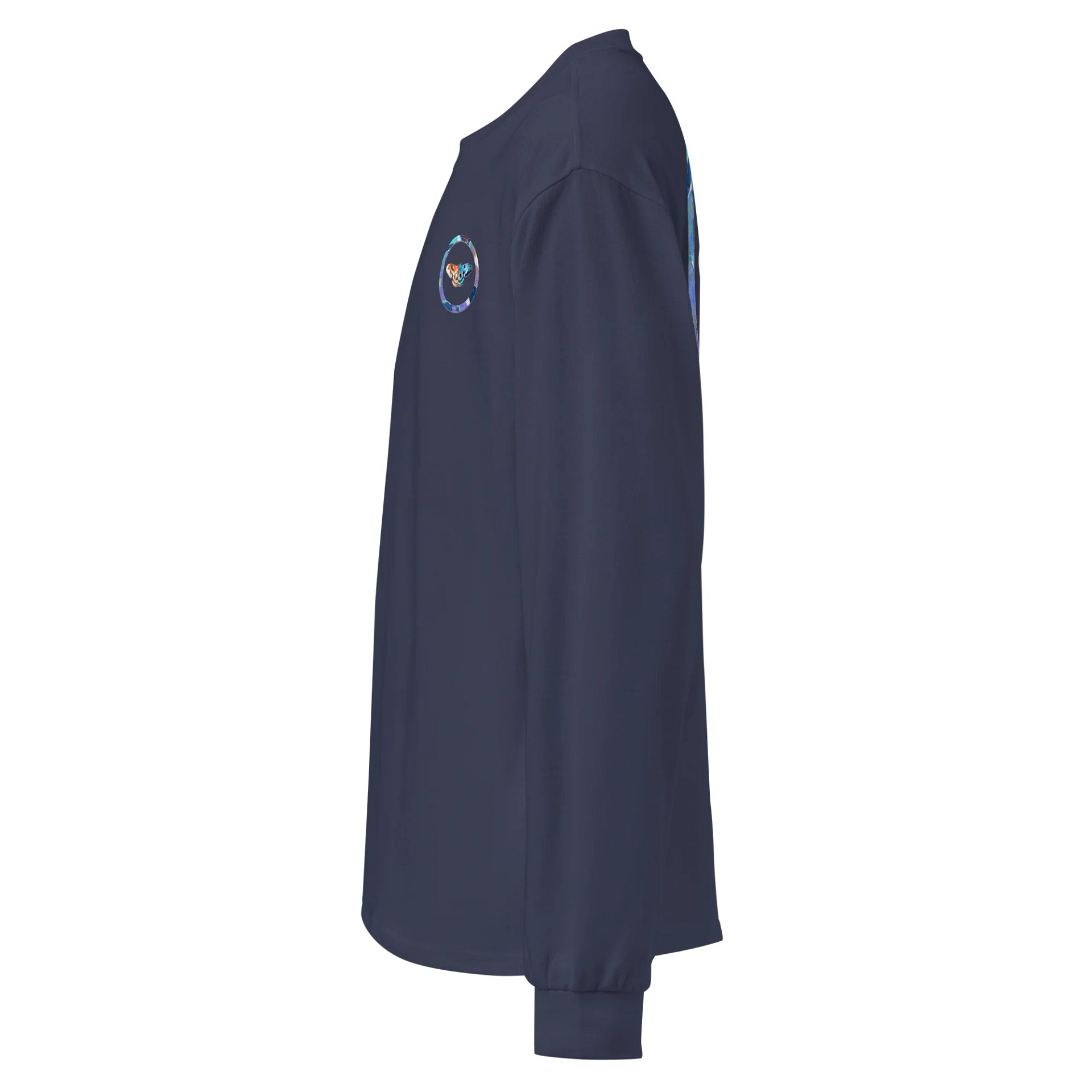 Moth AS Colour Premium Heavyweight Long Sleeve Shirt (Back Patch) product image (3)