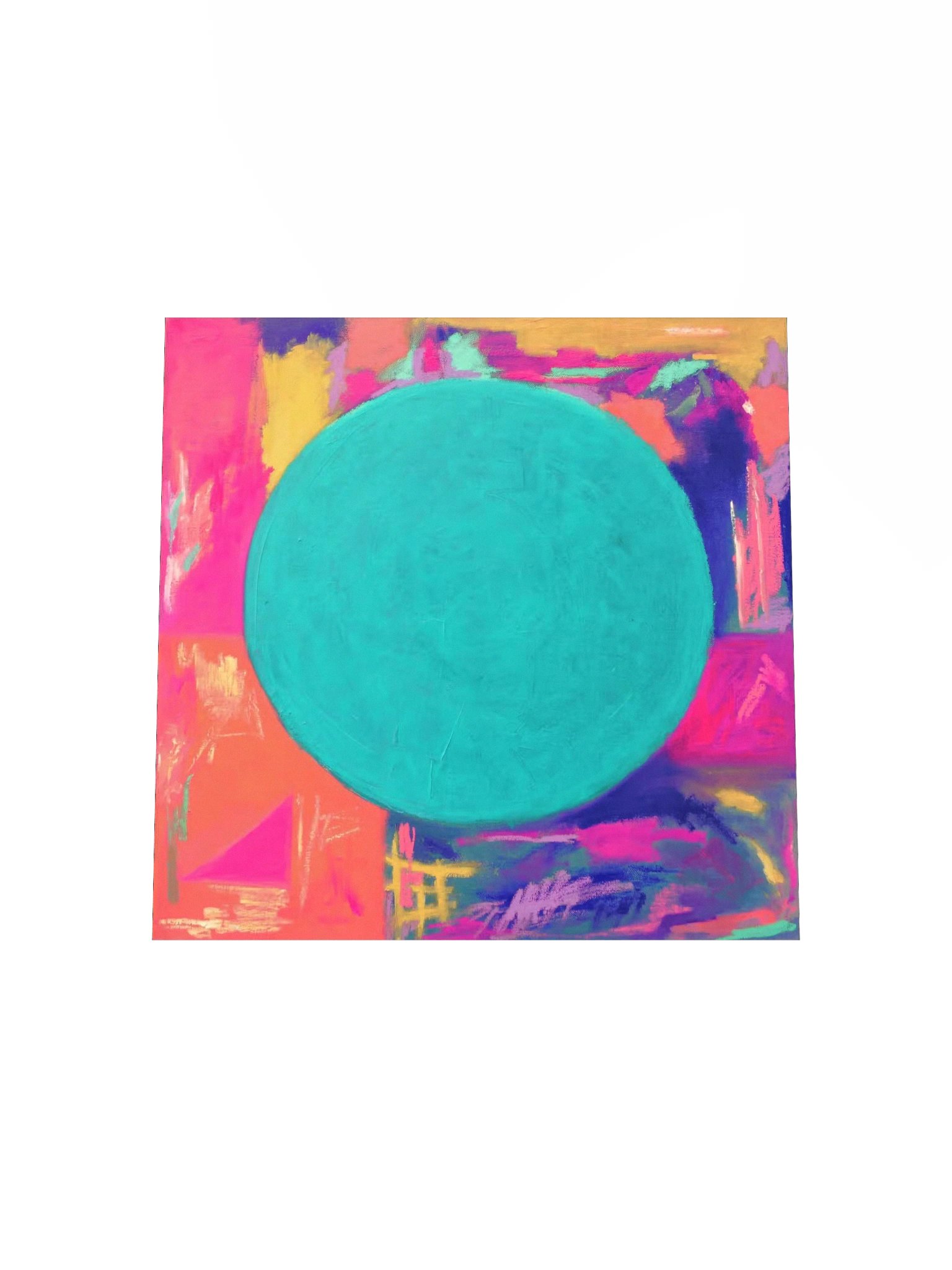Colour Abstract Art Poster Print product image (4)