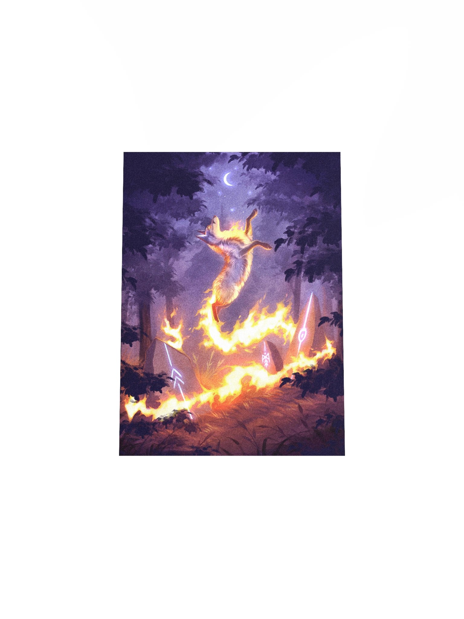 Fire Fantasy | Matte paper poster product image (10)