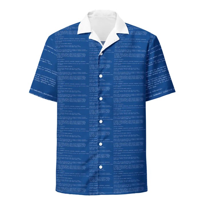 BSOD - Hawaiian Shirt product image (1)