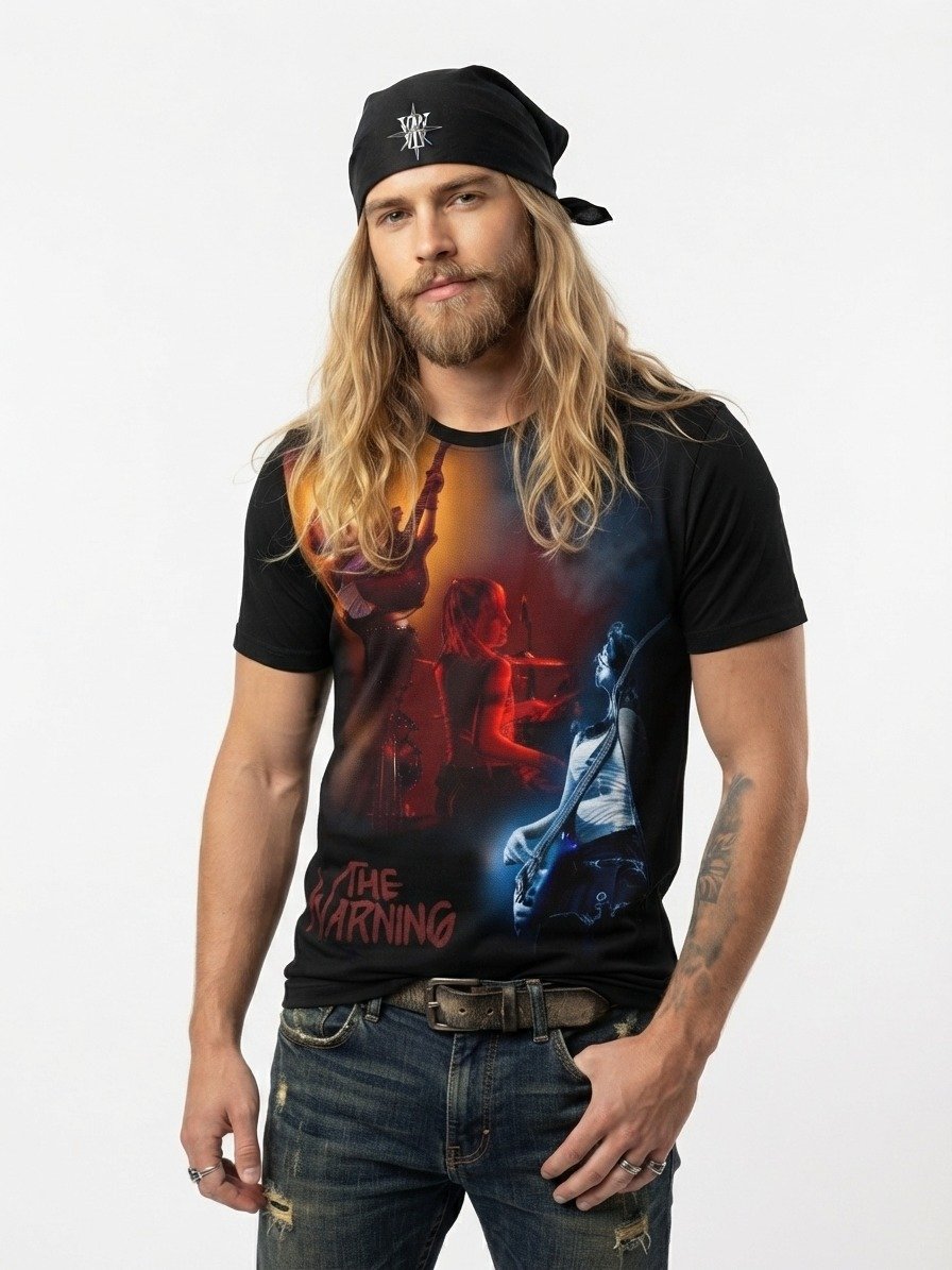 The Warning Live Stage AOP Tee [XS–3XL] Breathable product image (2)