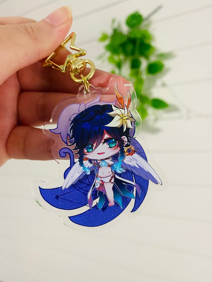 Venti 3D Printing Acrylic Keychain product image (1)