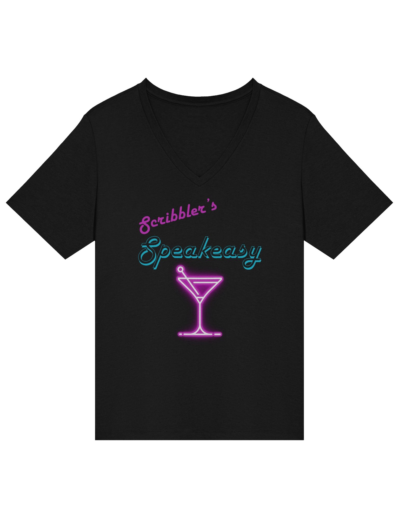 The Speakeasy Ladies' V-Neck product image (12)