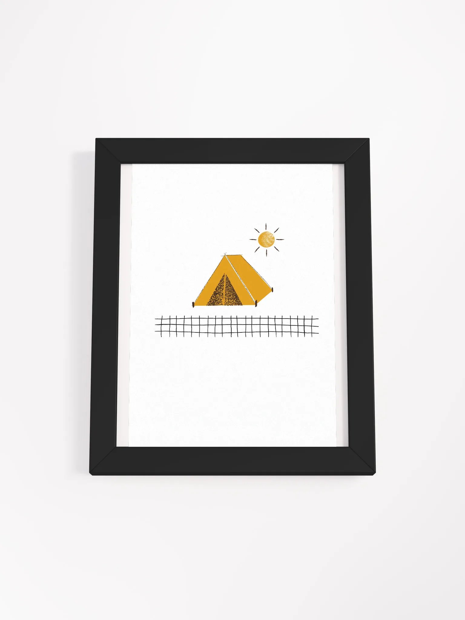 Sunshine Tent Adventure Framed Poster product image (4)