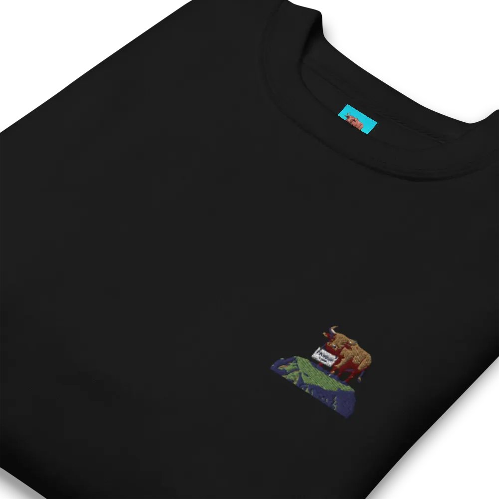 Ethereum is good image crewneck (black) product image (12)