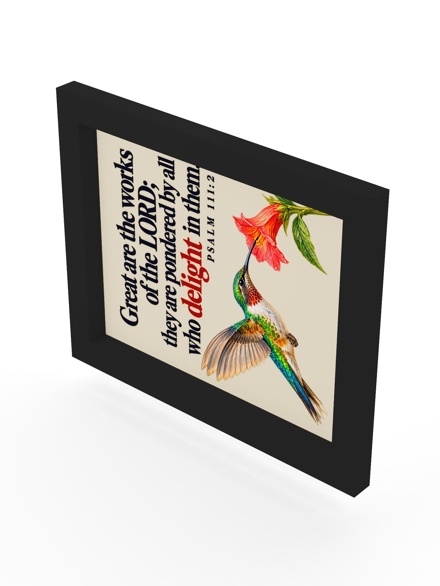 Great Are His Works Framed Wall Art product image (44)