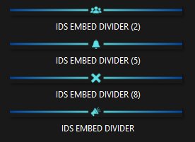 Minty Fresh Embed Divider Bars product image (1)