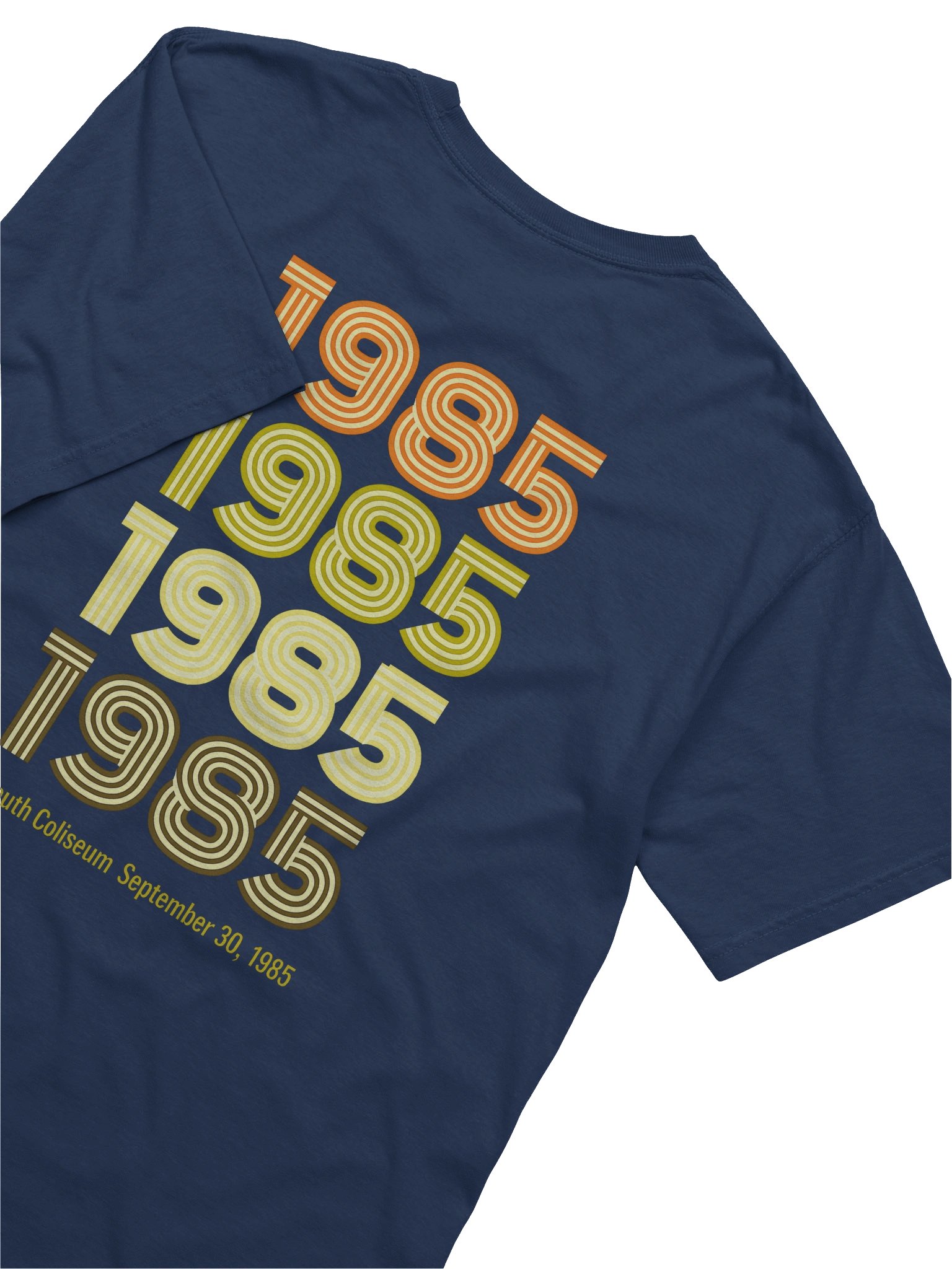 Cheap Pop – Mid‑South 1985 Tee (Navy) product image (6)