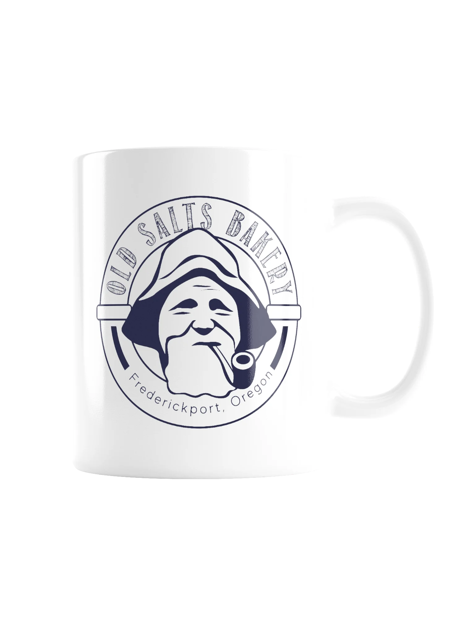 Old Salts Bakery Navy Coffee Mug product image (8)