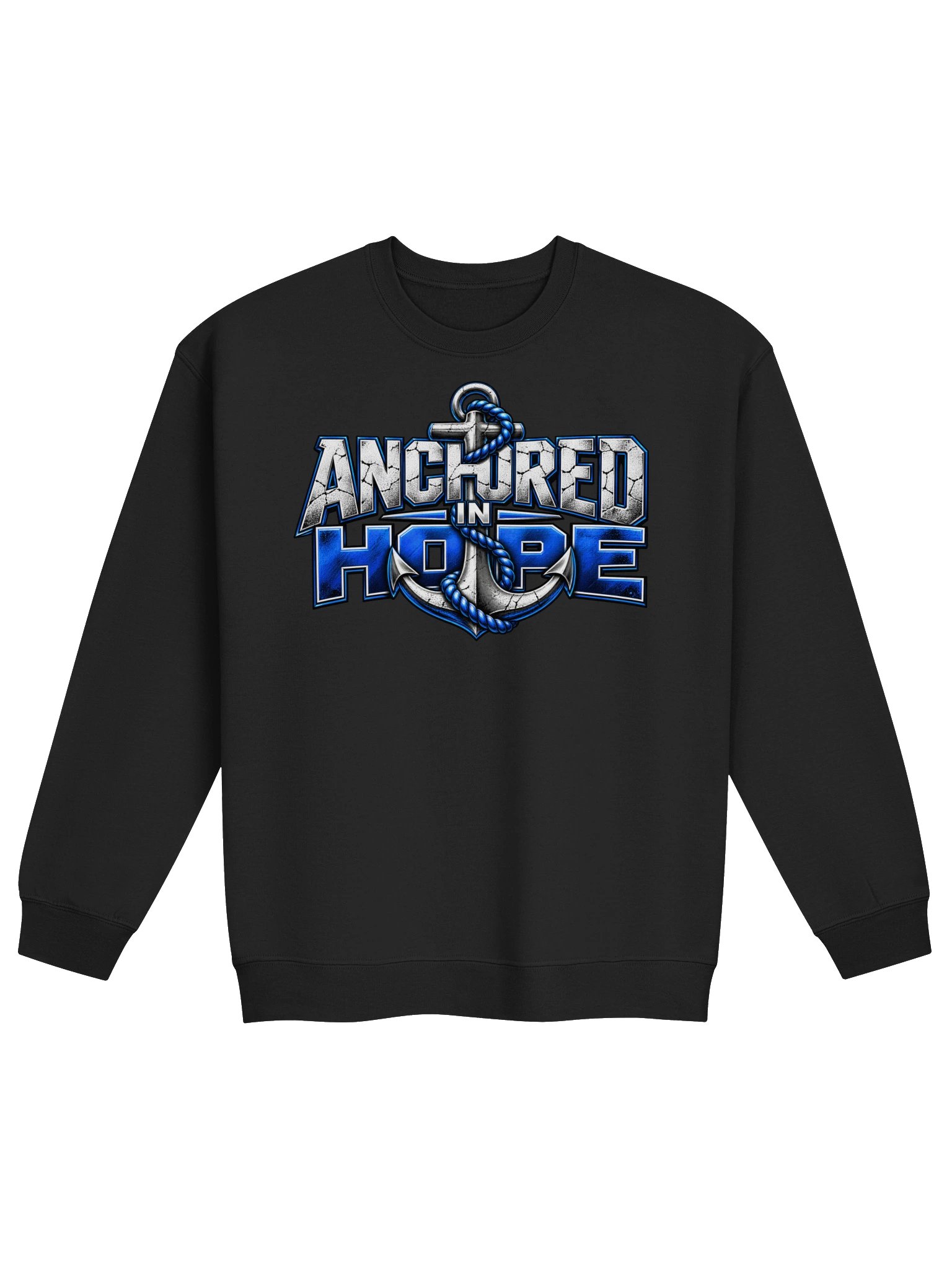 Blacktop Brand: "Anchored in Hope" Crewneck Sweatshirt product image (8)