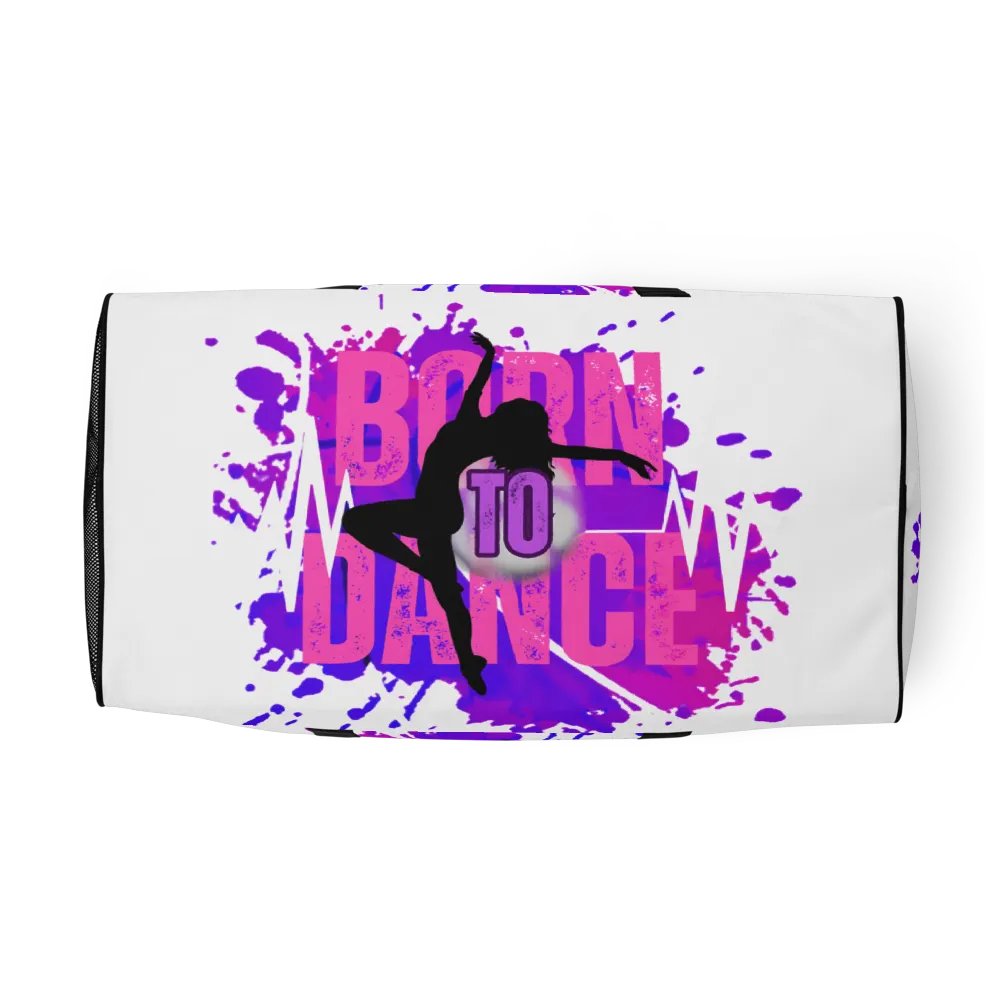 Born to Dance Her Silhouette All-Over Duffle Bag product image (7)
