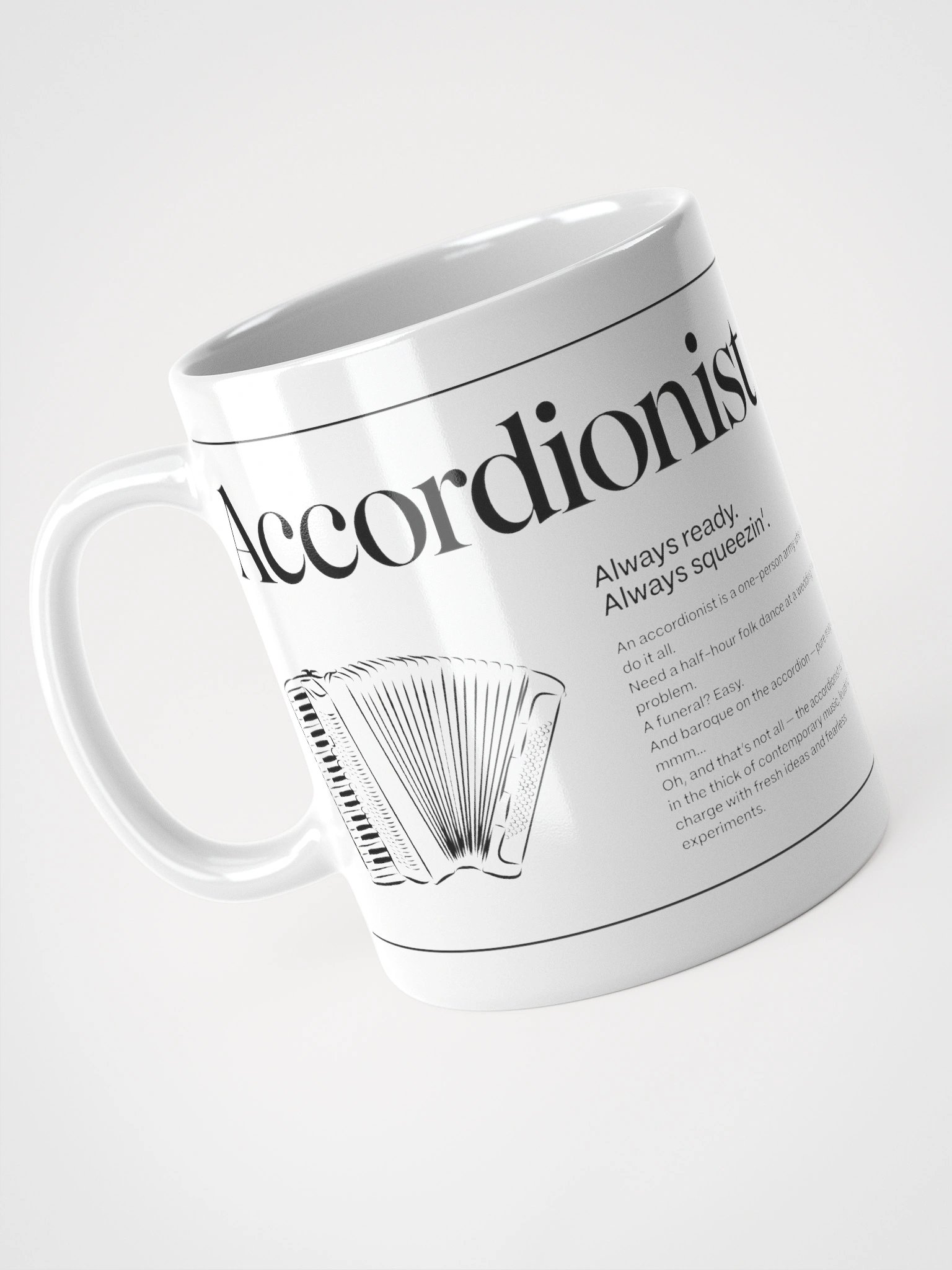 Accordionist's mug product image (3)