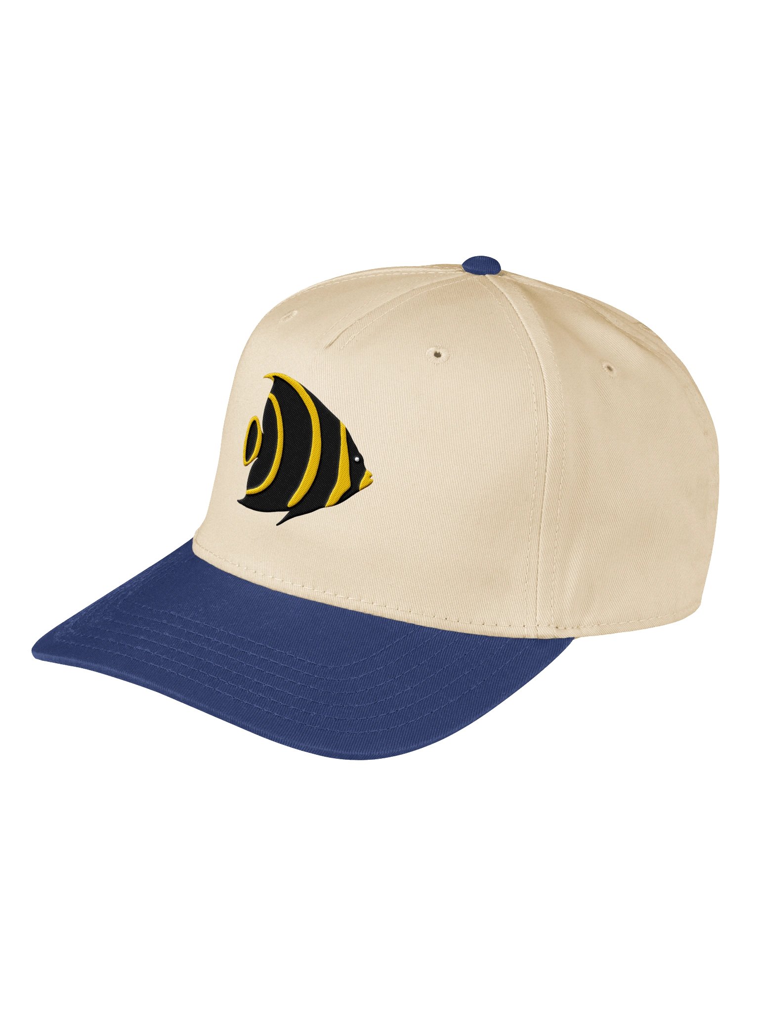 Juvenile French Angelfish Embroidered Baseball Cap | Reef Fish Hat for Saltwater Aquarium Lovers product image (29)