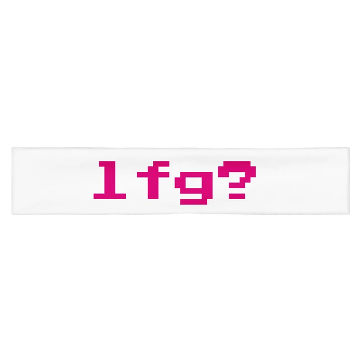 LFG? | Headband product image (1)