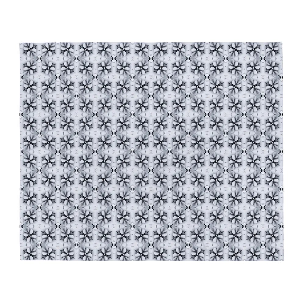 Midnight Blossoms Throw Blanket product image (3)