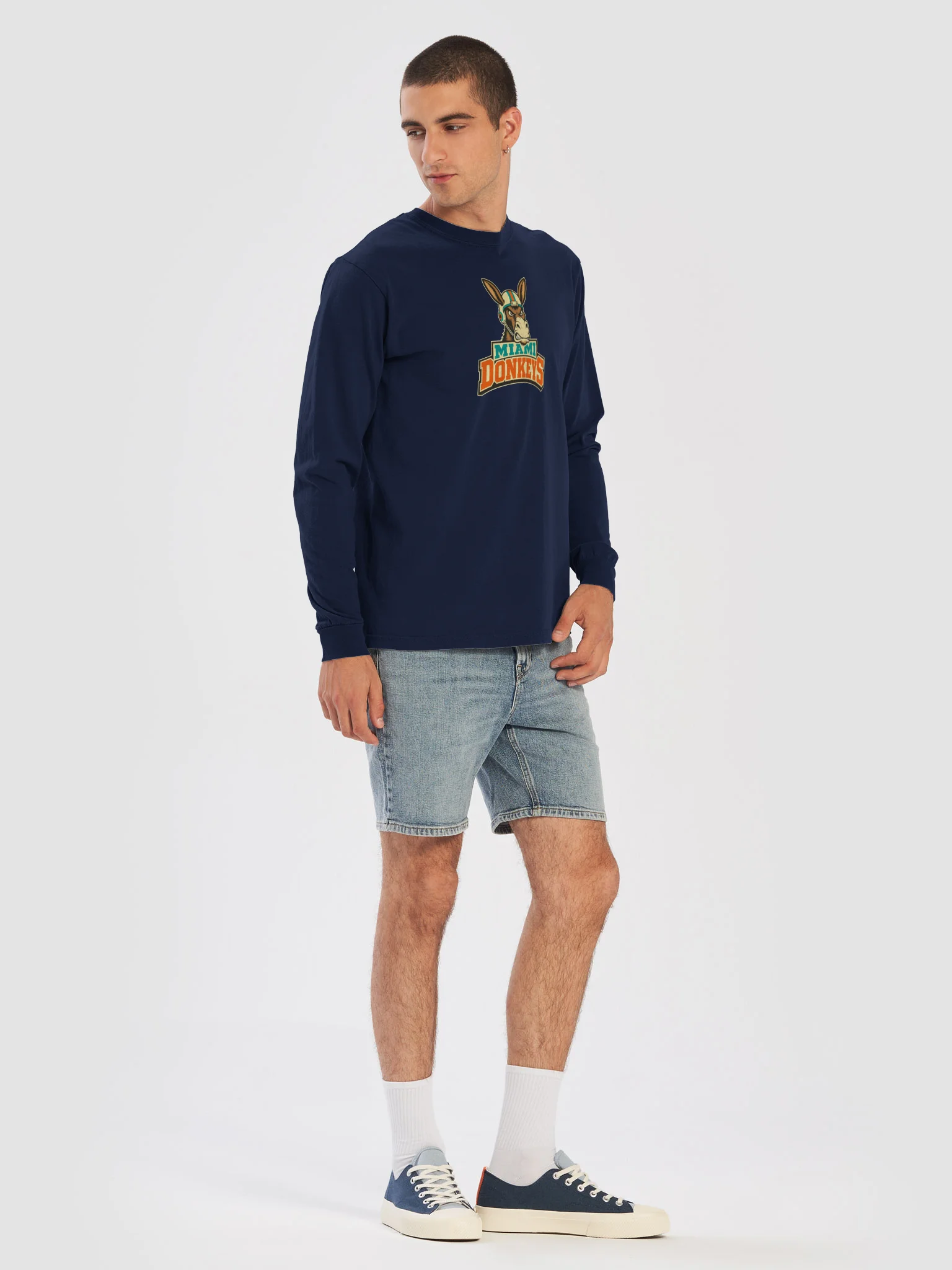 Miami Donkeys Long Sleeve T-Shirt product image (23)