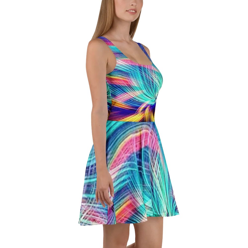 'Spiracles' Skater Dress product image (3)