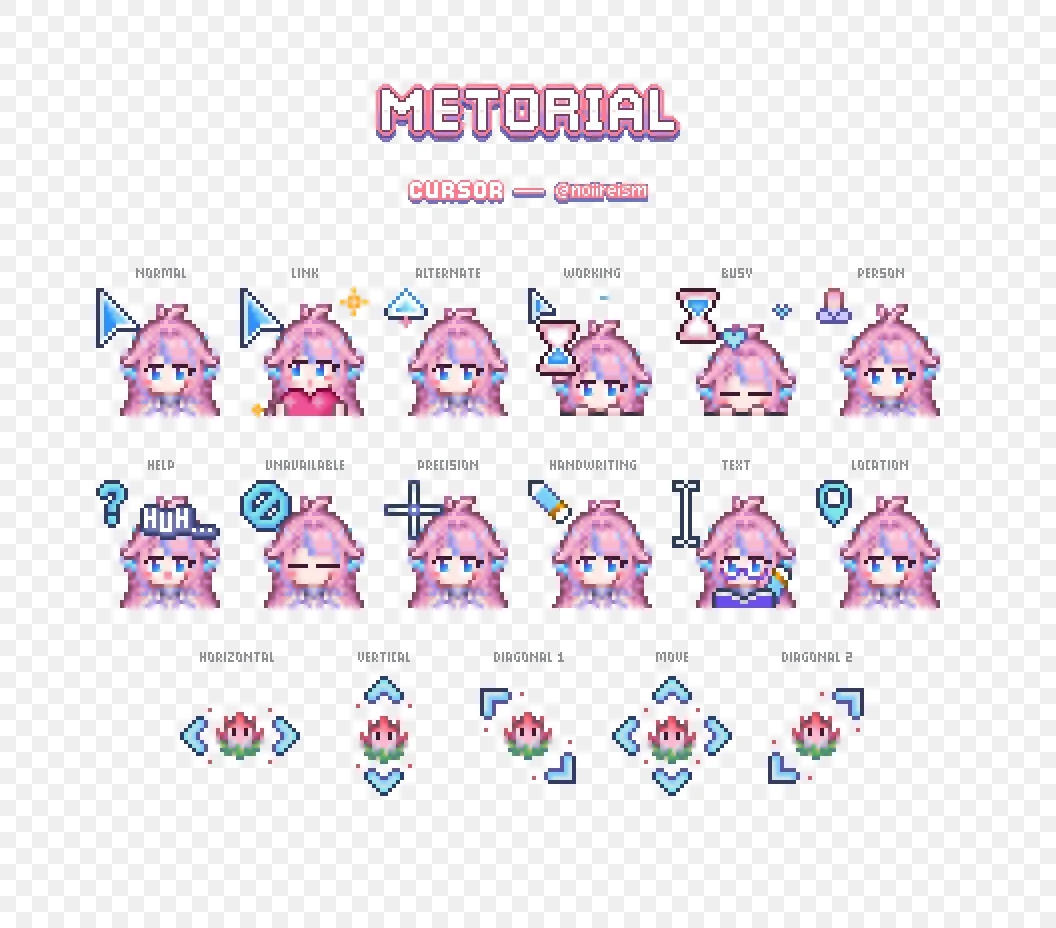 Metorial Cursor Pack (version A) product image (2)