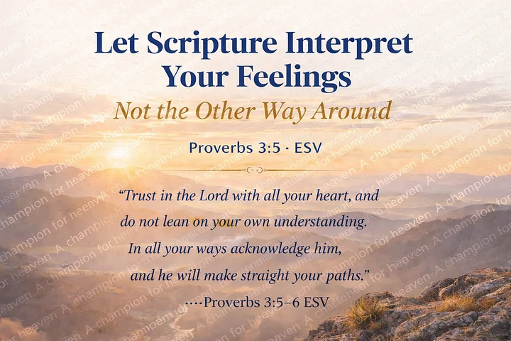 Let Scripture Interpret Your Feelings [Digital Download] product image (1)