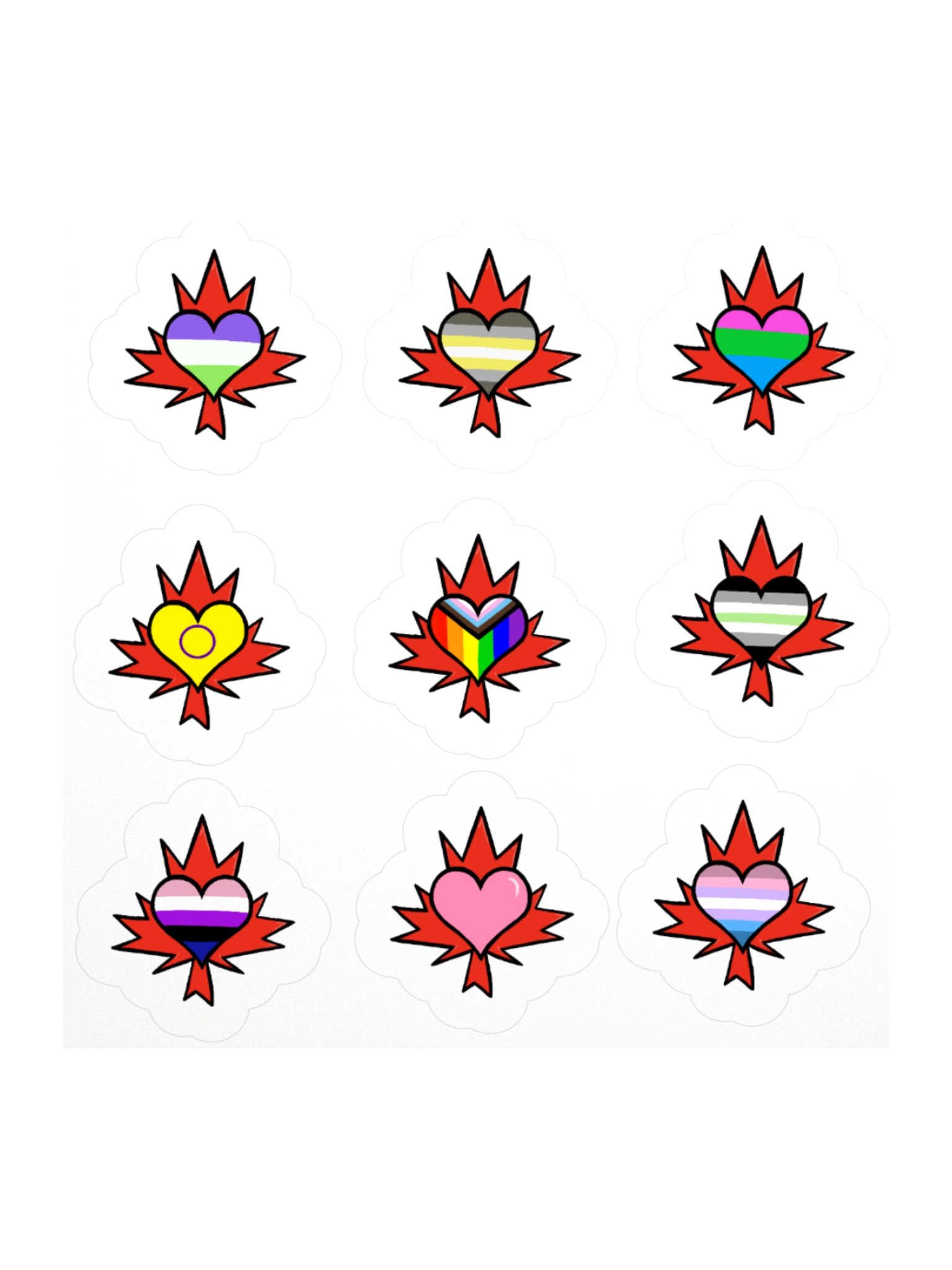 Maple Pride set 2 product image (2)