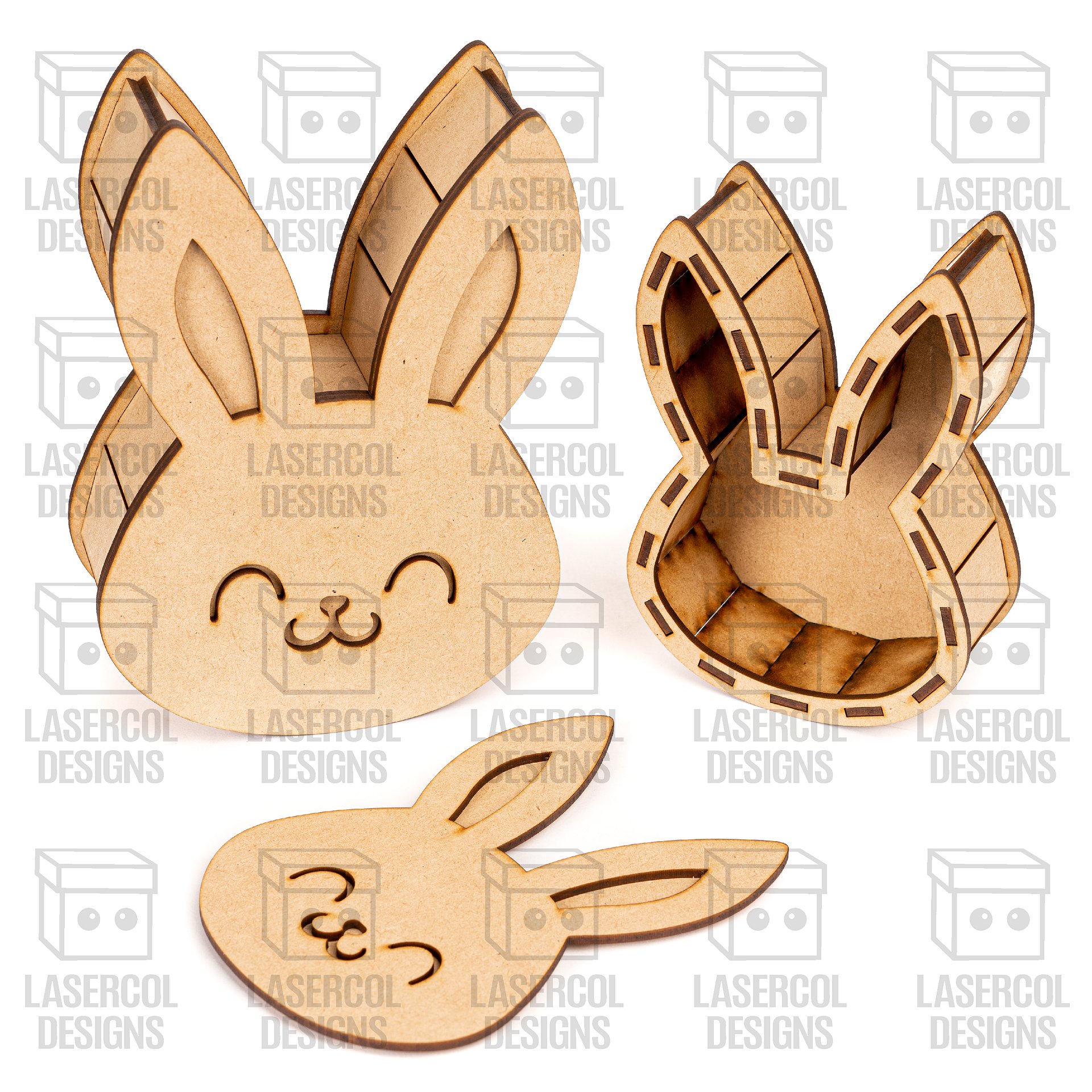 Easter Boxes Bundle (Set 1-2-3-4) - Laser Cut Files product image (8)