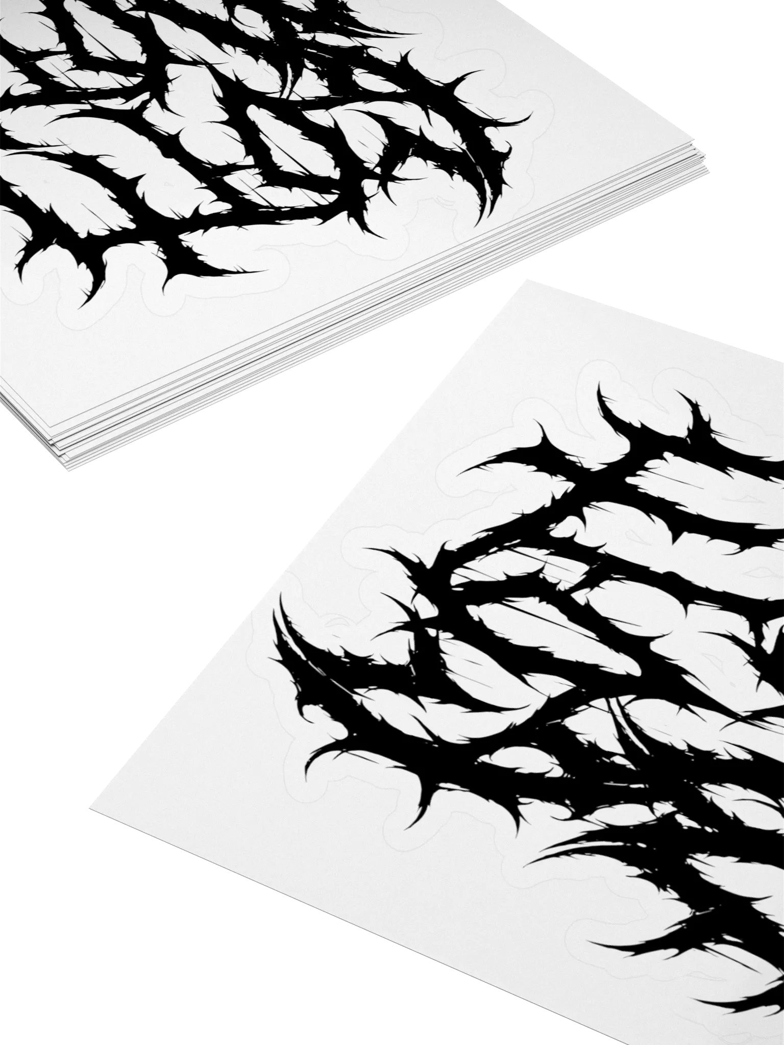 Goth Moth Sticker product image (4)